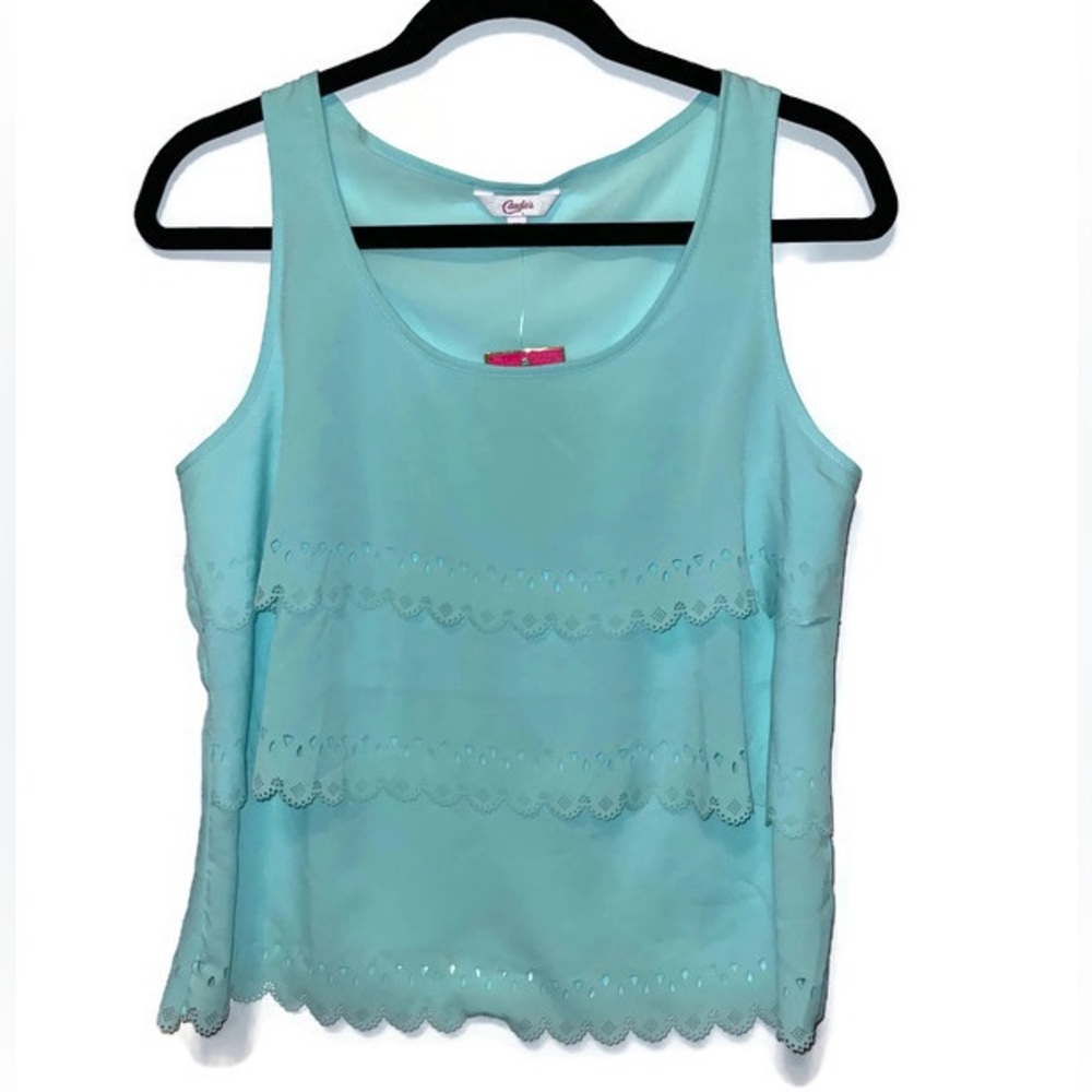 NWT Tiered Laser Cut Tank